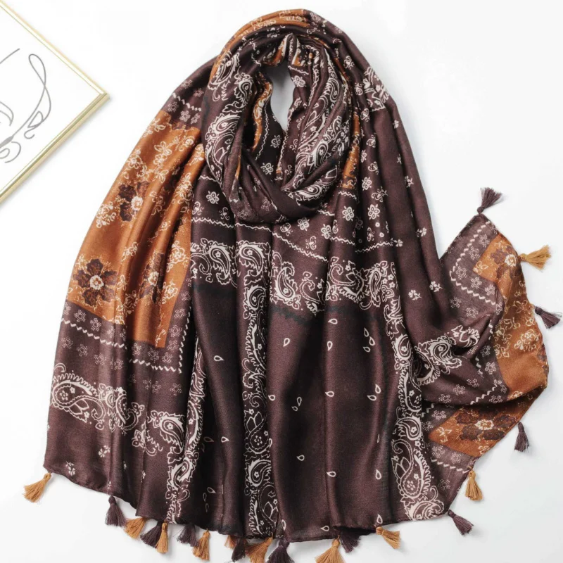 

Индийский ковер, заводская продажа, шарф с живым принтом, осень-зима, унисекс, универсальный теплый шарф, шаль