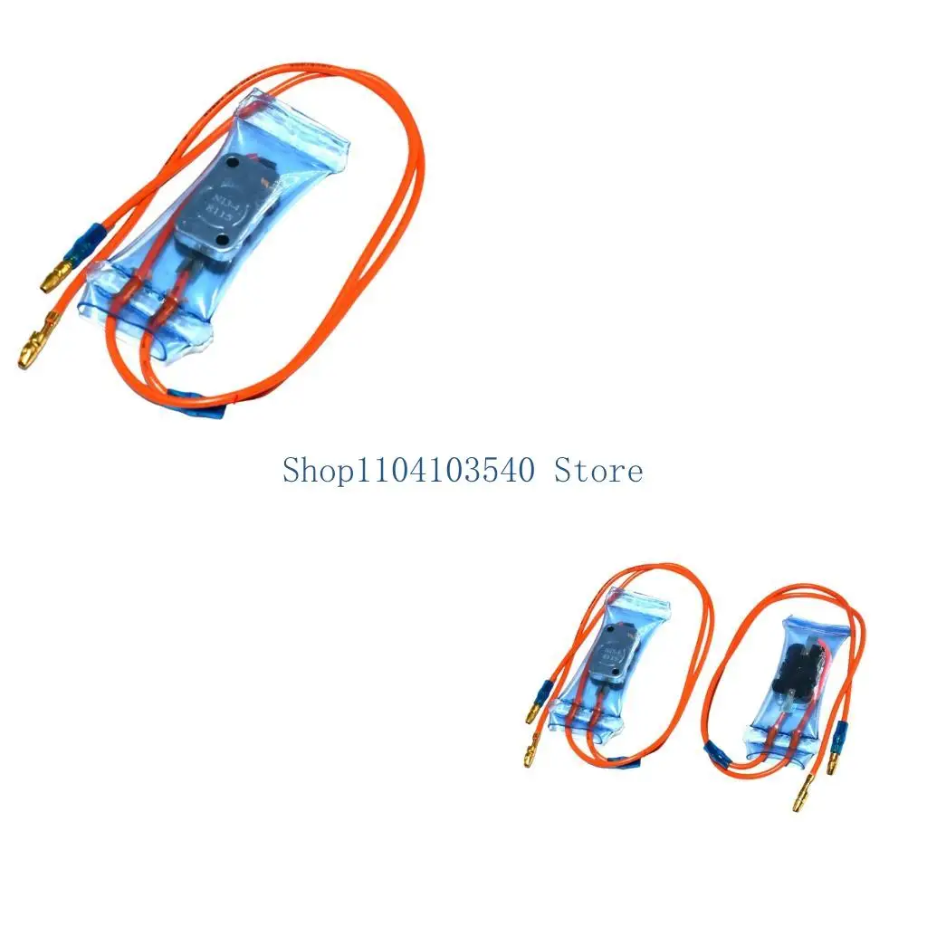 02DC Refrigerator Defrost Thermostat Repair Part, Temperature Control Assembly for Fridge Maintenance and Service Tasks, 1 Unit