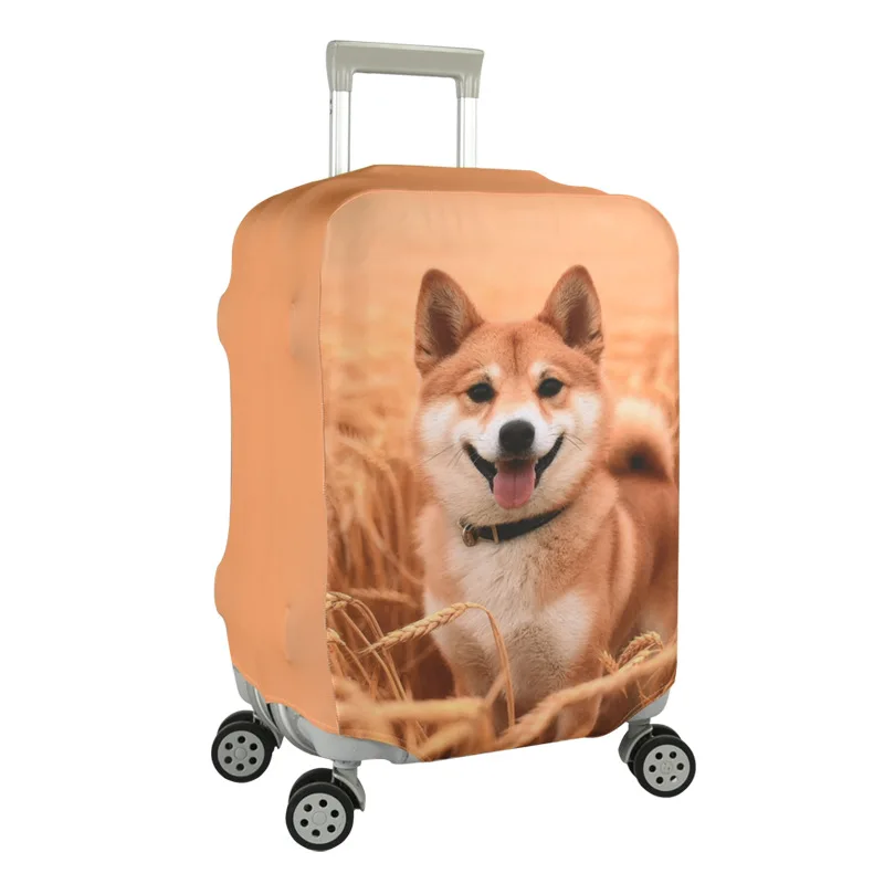 

Чехол для багажа с животным принтом, утолщенный, для защиты чемодана, эластичный, пылезащитный, для сумок на колесиках 18-32 дюйма, устойчивый к царапинам