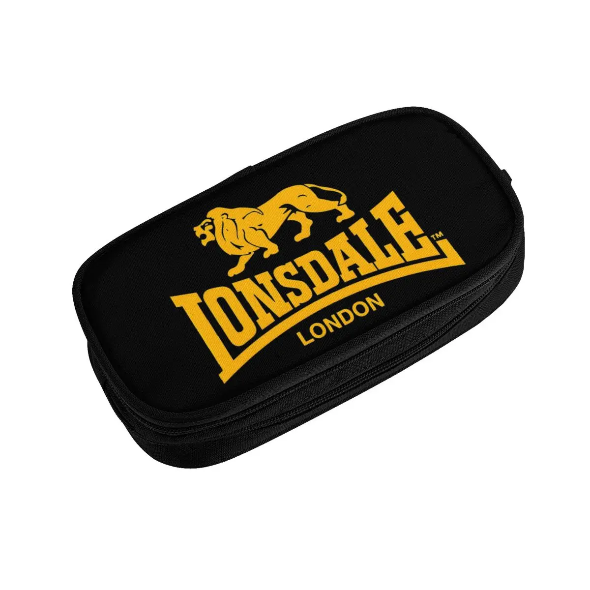 Lonsdales Dragon And Lion Sport Pencil Cases Pen Bag for Student Big Capacity Office Zipper Pencilcases