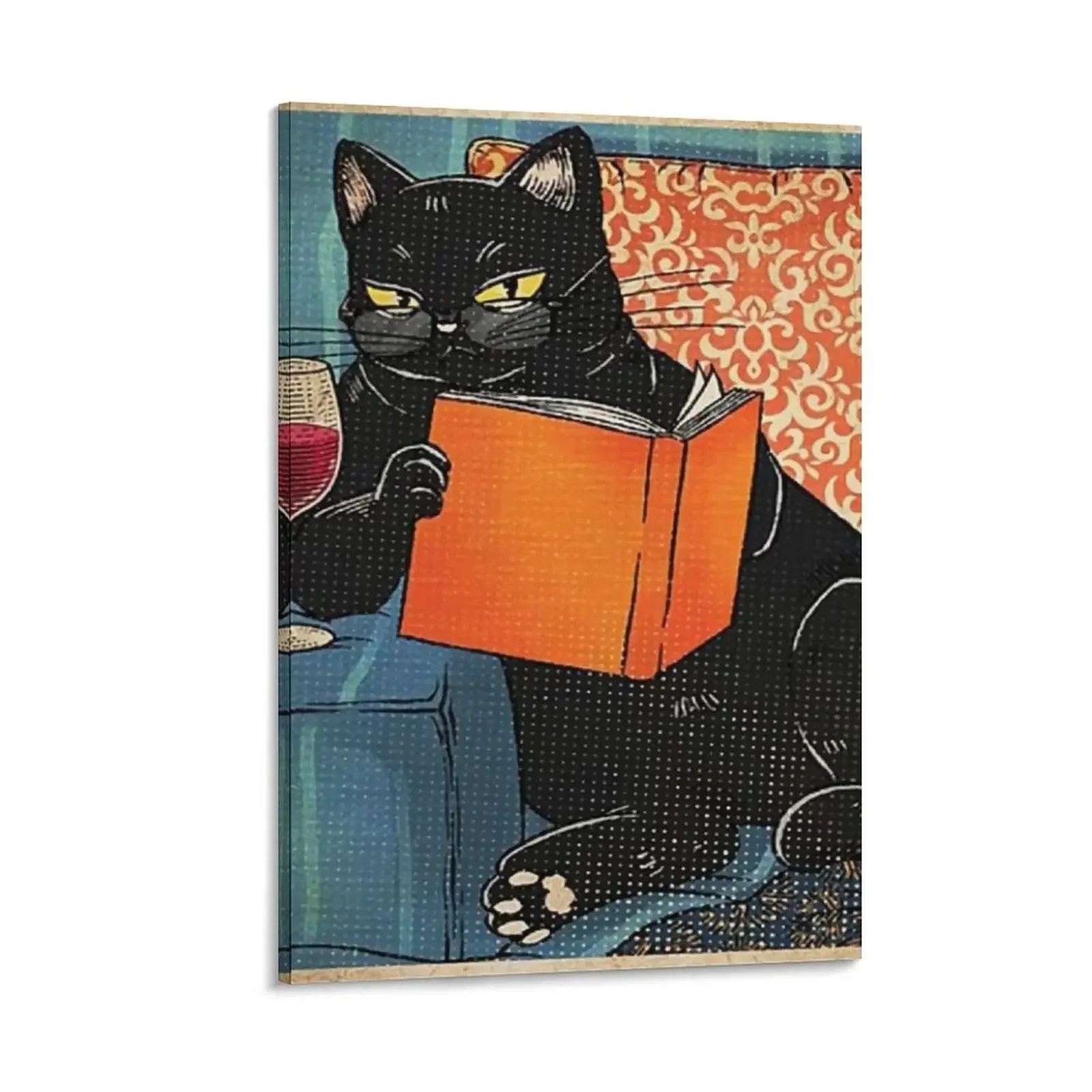 

That's what i do I read books I drink wine and know things Canvas Painting ornaments for home art