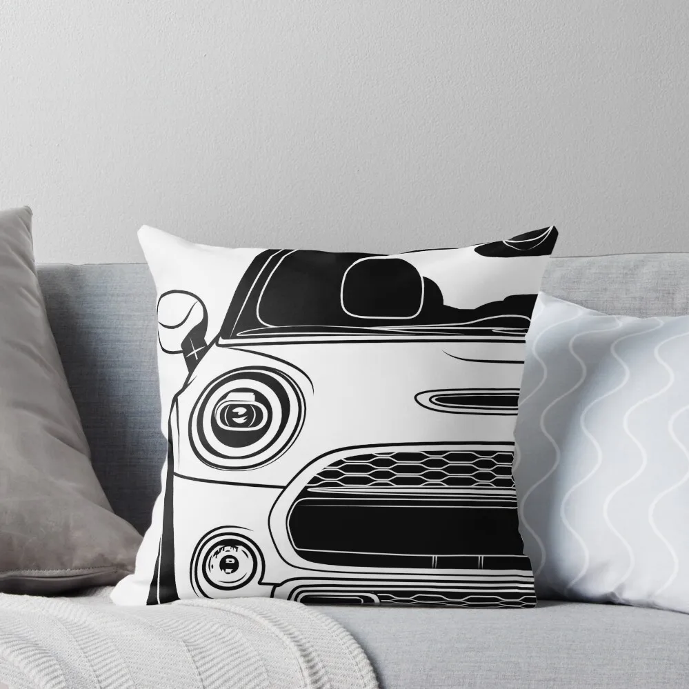 Mini Cooper F56 S Best Shirt Design Throw Pillow Sofas Covers autumn decoration Pillowcases For Pillows Pillow