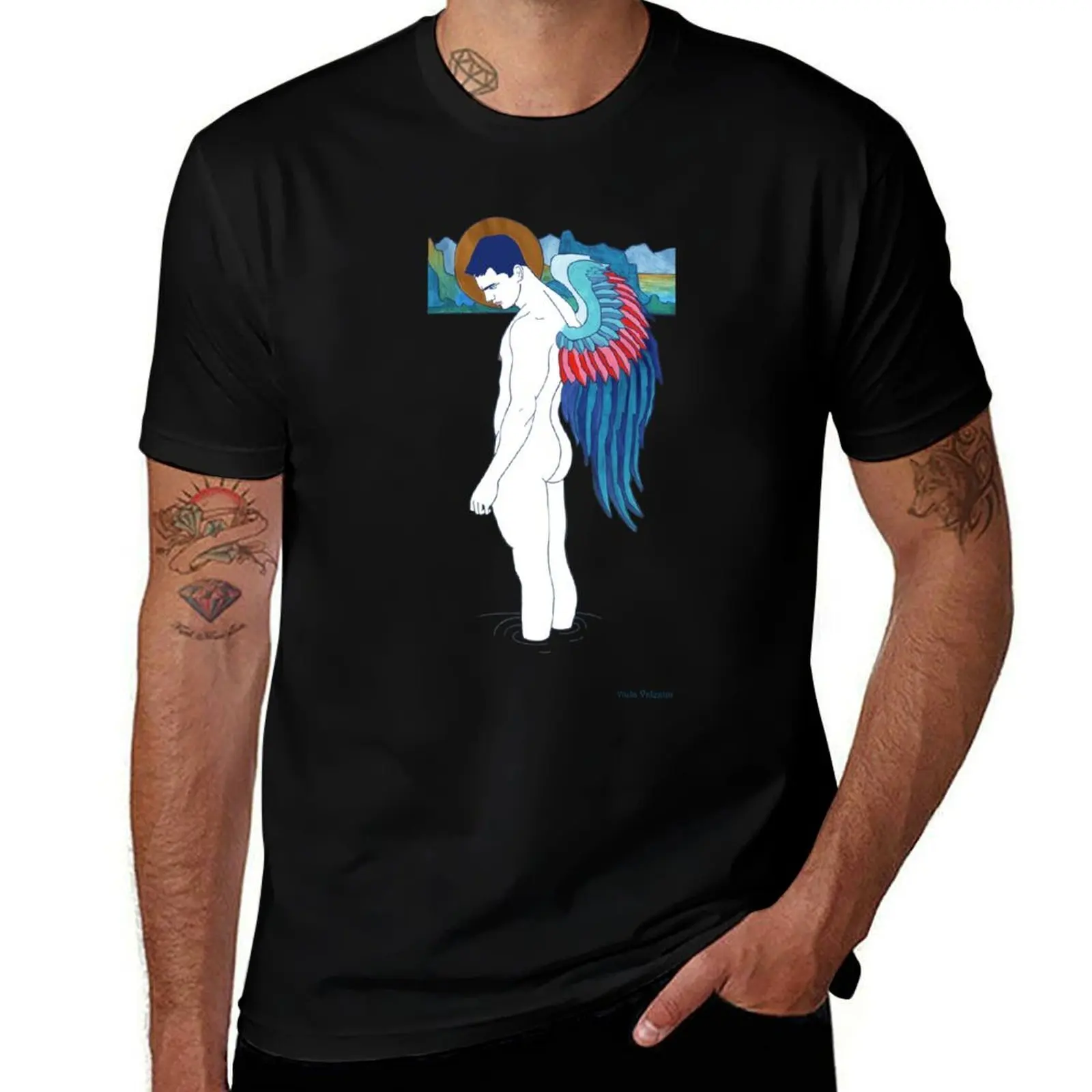 The Angel of the Golden River T-Shirt man t shirts high quality luxury brand T-Shirt