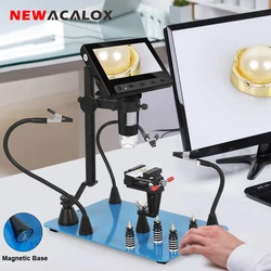 Держатель NEWACALOX для микроскопа, тепловой пистолета, магнитного основания