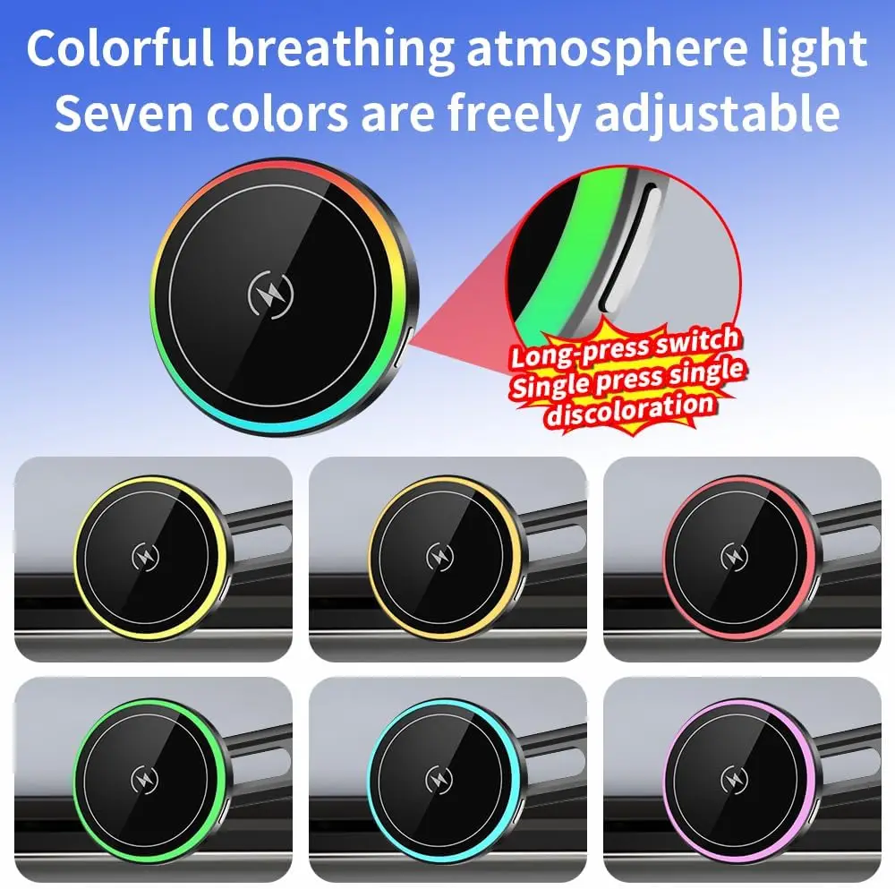 Magnetische Autotelefonhalterung für Kia K5 2021–2024 – kabelloses Ladegerät und Telefonständer