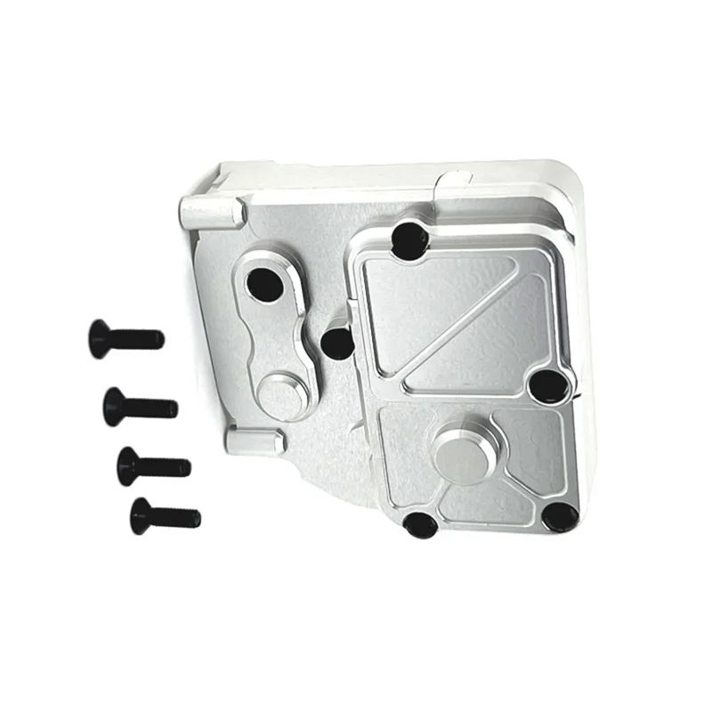 -MEOF RC سيارة ترقية متوسطة موجة صندوق الإسكان عدة ل MJX 1/12 H12Y H12Y + RC ترقية السيارات الملحقات الفضة