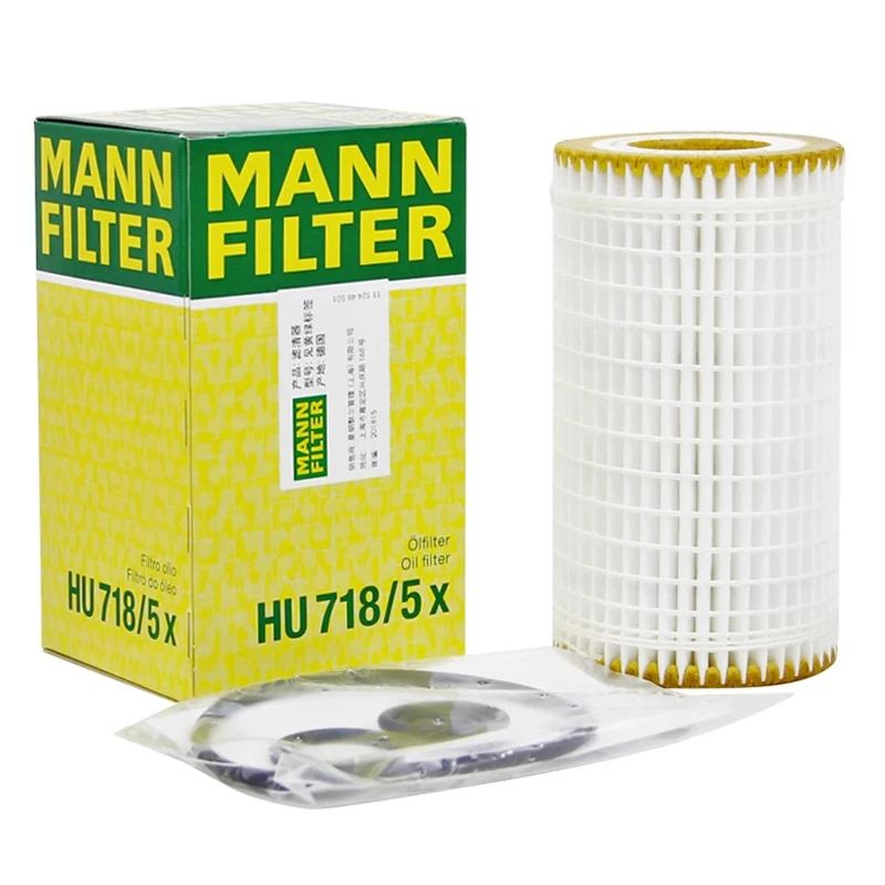 MANN FILTER HU718/5X Oil Filter for Cheysler 3.2L Mercedes-Benz W202 W203 W204 W211 S210 S211 71775180 A1121840225 1121800009