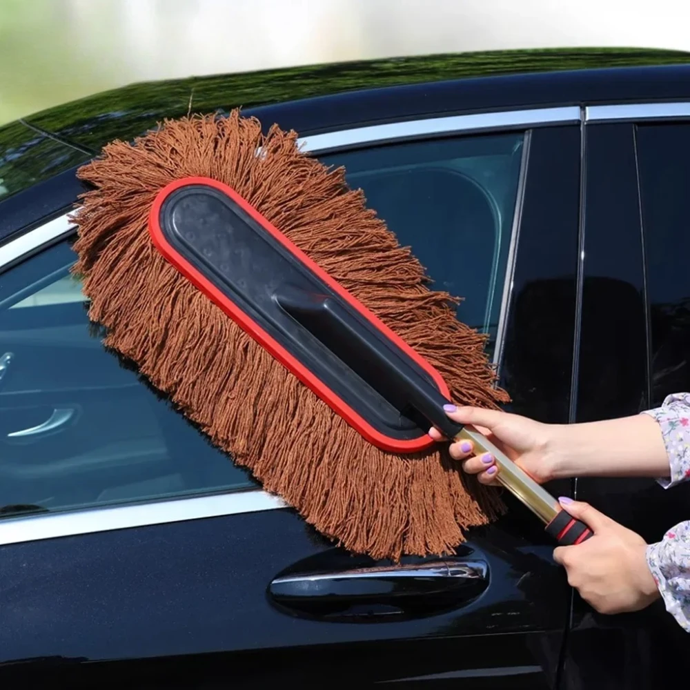 

Ручка швабры для мойки автомобиля, телескопическая щетка для автомобиля, восковая швабра из нановолокна, швабра для удаления пыли, мягкая швабра для мытья волос, инструмент для чистки автомобильных принадлежностей
