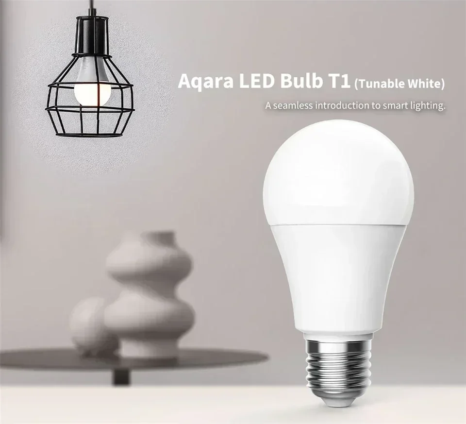 جديد Aqara الذكية LED لمبة T1 زيجبي 3.0 بلوتوث E27 2700K-6500K 220-240 فولت المنزل الذكي ضوء المصباح ل Xiaomi mihome Homekit