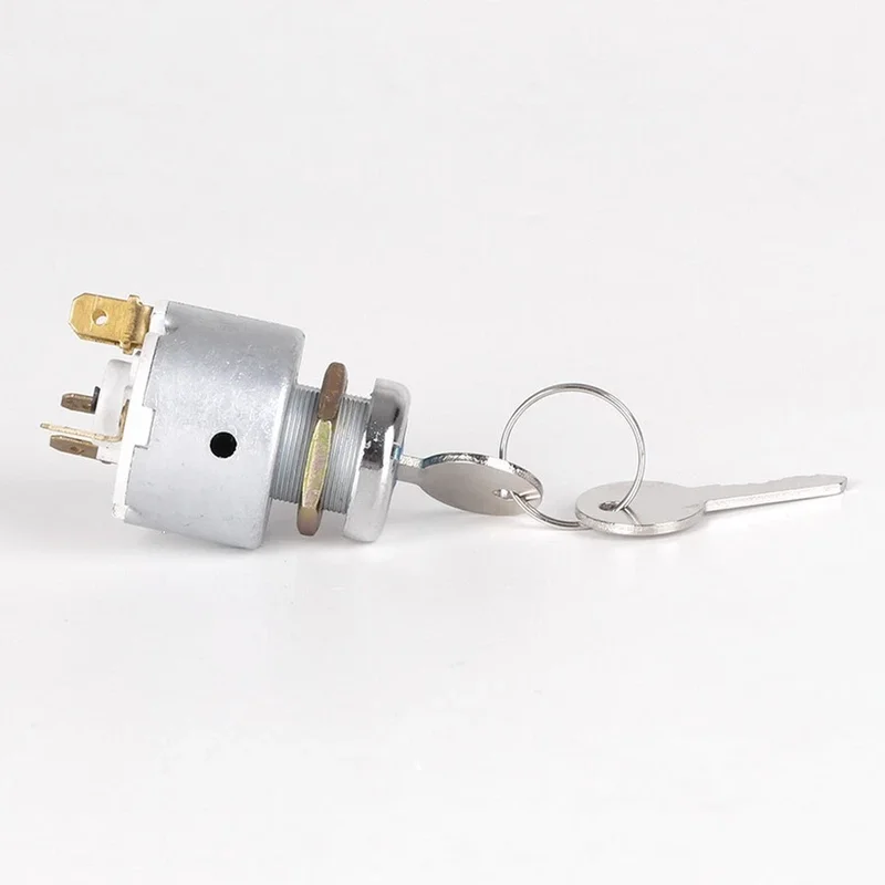 12V Universal Car Auto 3 Position ON OFF Start Ignition Switch Controls W/ 2 Keys SPB501