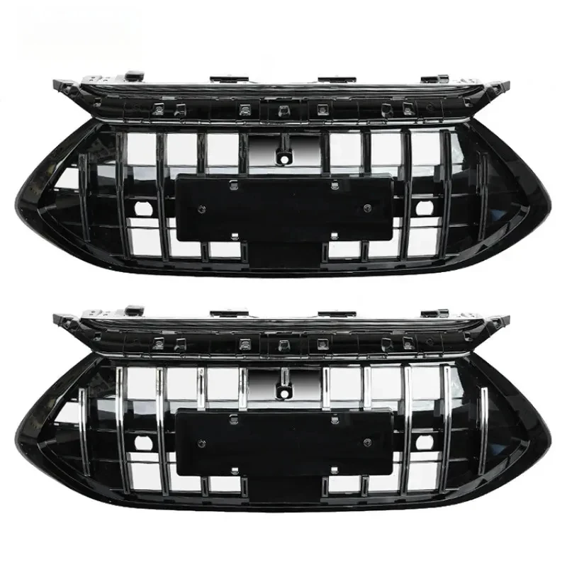 Factory Silver/Glossy Black Car Front Bumper Racing Grille Han DMI 2020-2023