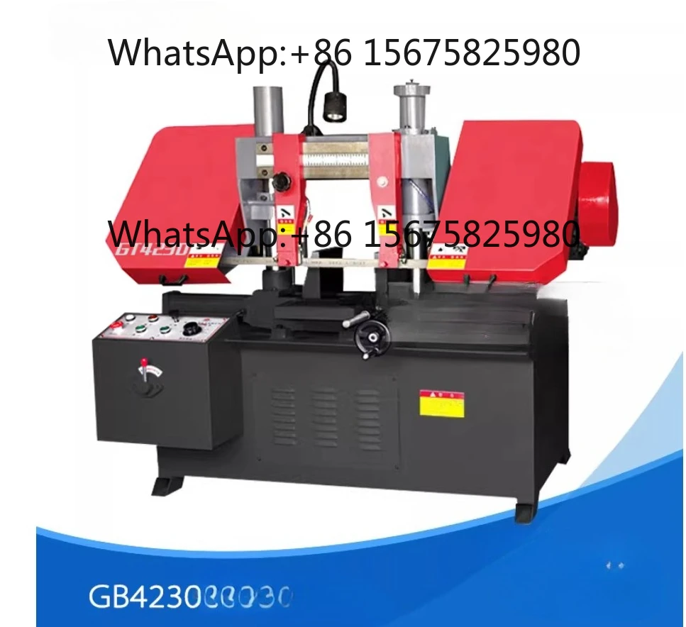 Semi-Automatic 300mm Band Saw Cutter for Metal Pipe & Profile Cutting