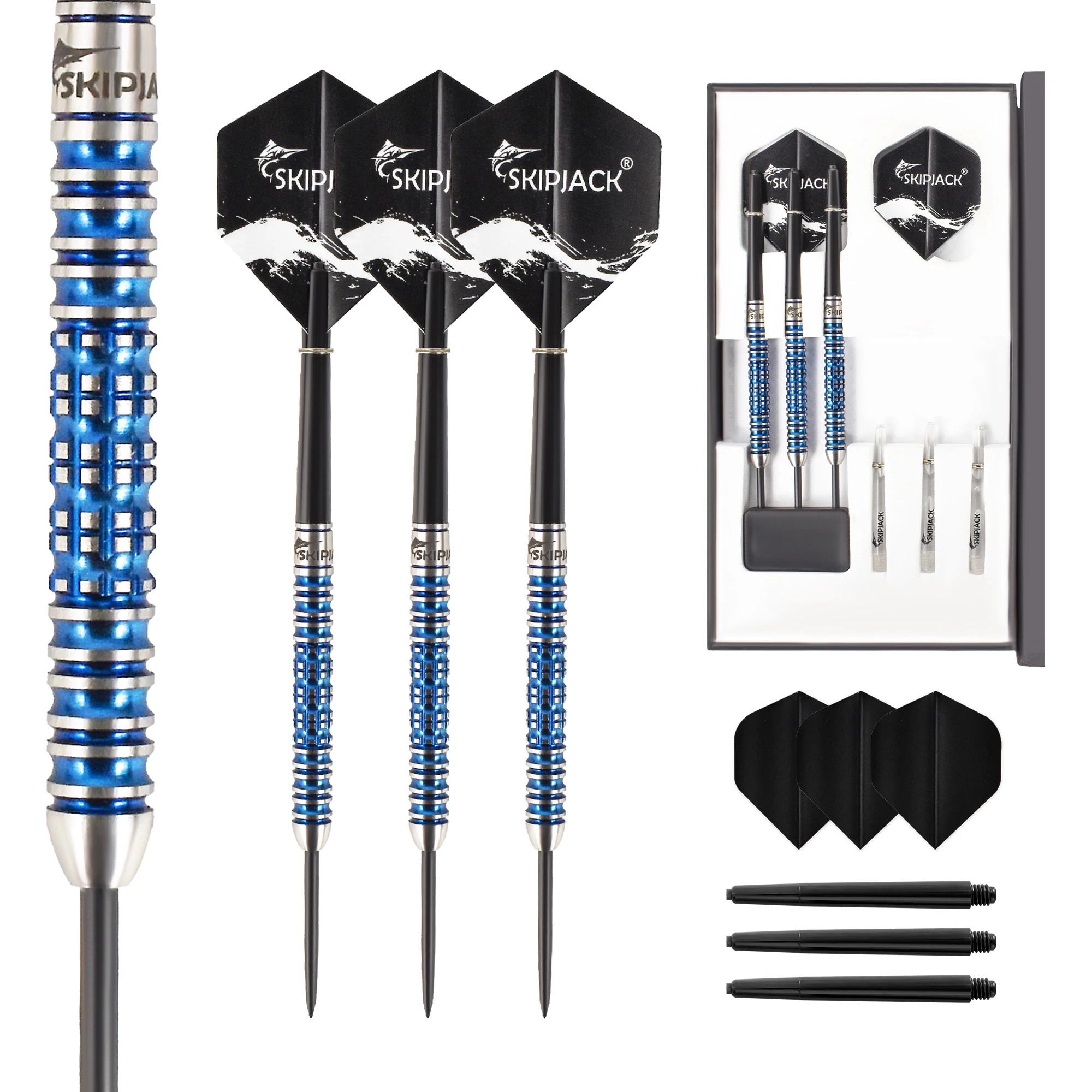 

Popular Professional Darts Accessories Set Multi Idioma Darts Flights with Shafts for Activity Center Training