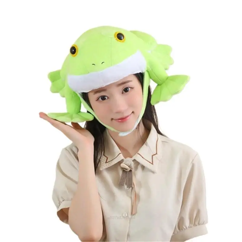 X5XA Funny Stuffed Animal Hat Girl Christmas Photography Tool Carnivals Hat