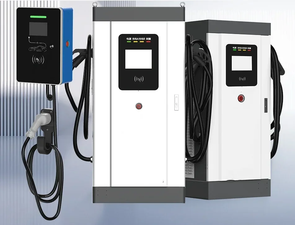 YG China Hot Sale 60KW Floor Standing Double Gun Charging Station 6.6kw Ev On Board Charger For Sale