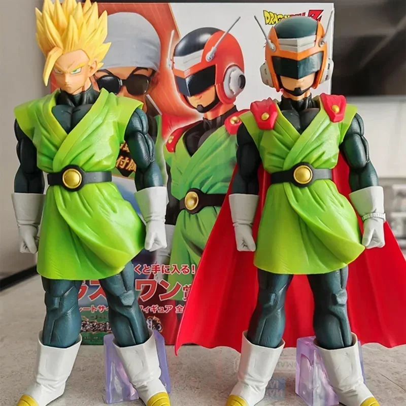 23cm Dragon Ball Z Son Gohan Figurepvc Action Figures Great Saiyaman Statue Two Heads Figure Collectible Model Toy Boy Gifts