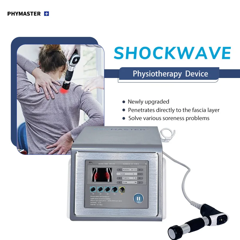 2025 Pneumatic Shockwave Therapy Machine For ED Treatment Pain Relief New Professional Shock Wave Body Relaxation Massager