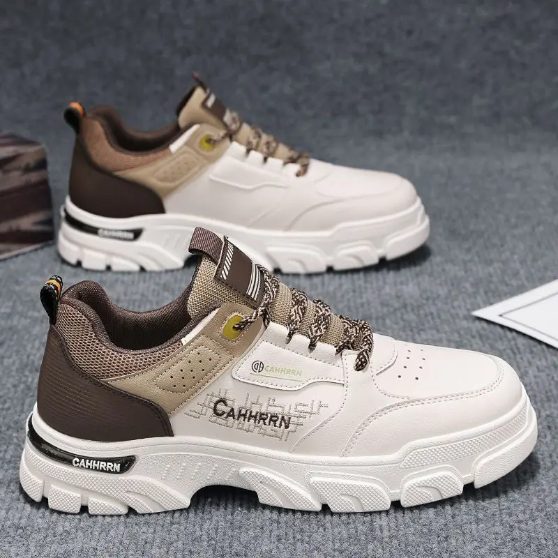 Men's new autumn height increasing sports board shoes casual low cut simple comfortable lightweight men's shoes