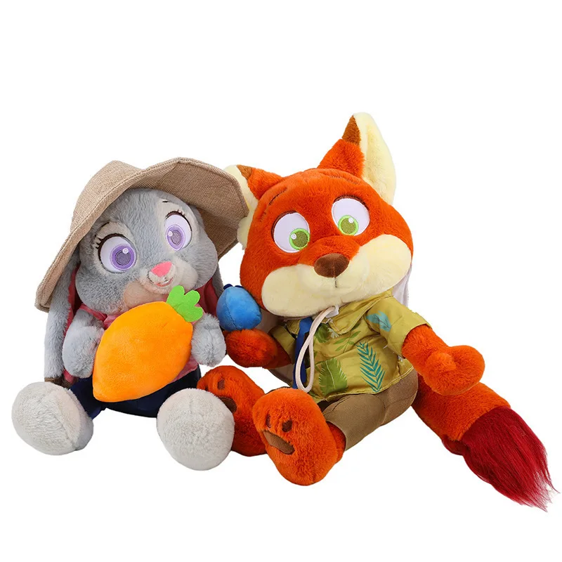 35/45/60Cm Zootopia Judy Nick Pluche Kussen Speelgoed Kawaii Gevulde Pop Cartoon Anime Dier Kussen pluizige Home Decor Kid Geschenken