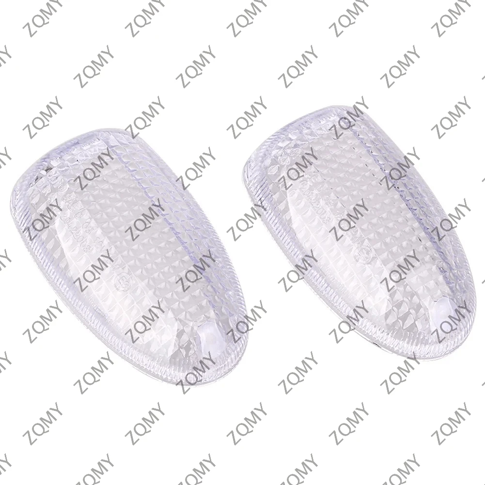 2Pcs E-Mark Motorcycle Turn Signals Light Lamp Indicator Blinker Lens Cover for BMW K1200RS 1997-2004 & R1150R R1150GS R1200C