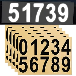 5/1pcs Waterproof Highly Reflective License Plate Stickers Nanofilm License Plate Sticker Auto Trunk Sill Scuff Protector Film