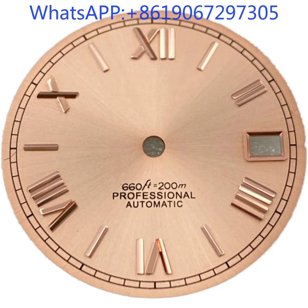 

Vintage Roman Markers Sunburst Texture Sports Diving Watch Dial Suitable for NH35/36/4R/7S Automatic Movement Mod Parts
