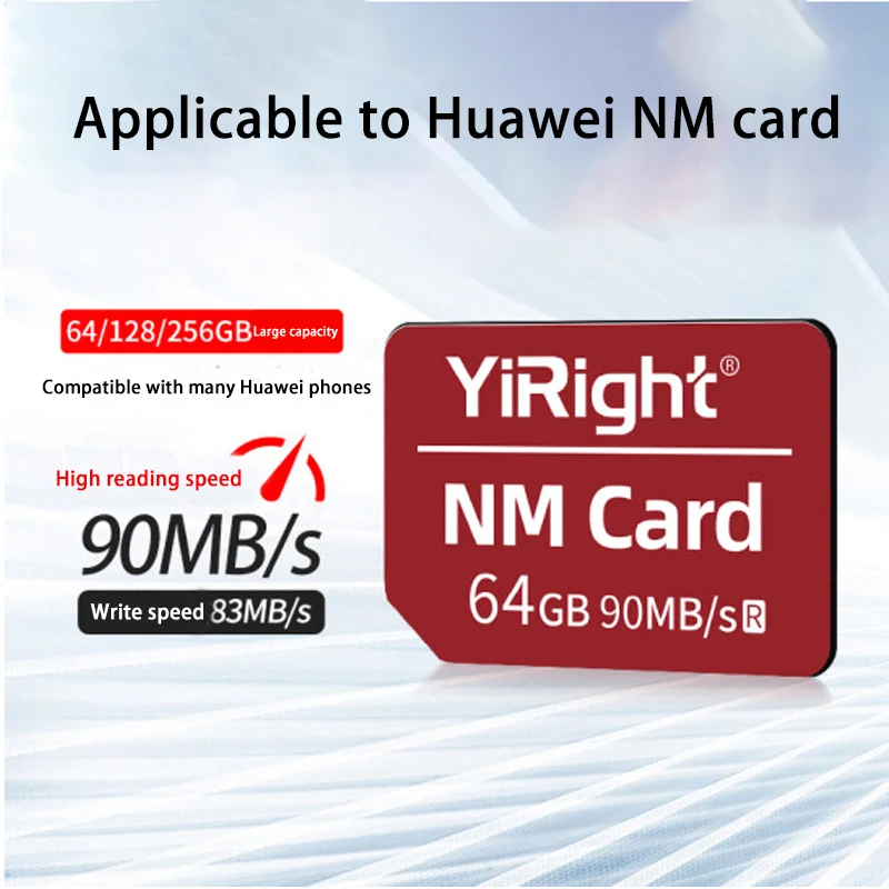 NM Card 128/256GB Nano Memory Card for Huawei Mate40 Mate30 mate 20X P30 P40 Pro Series NM/SD/USB/Type -C Lexar Card  Reader