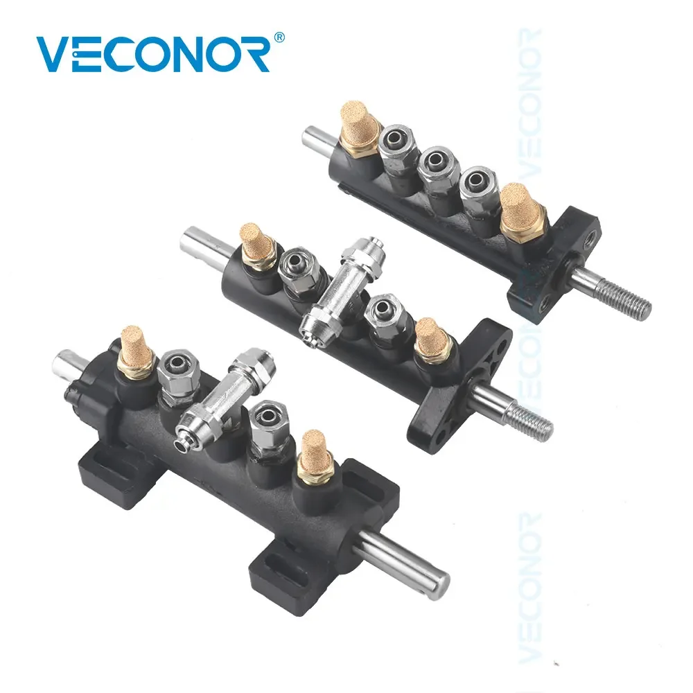 Válvula de Pedal de cinco vías para Control de aire, máquina cambiadora de neumáticos, interruptor de válvula de control de cilindro, piezas de