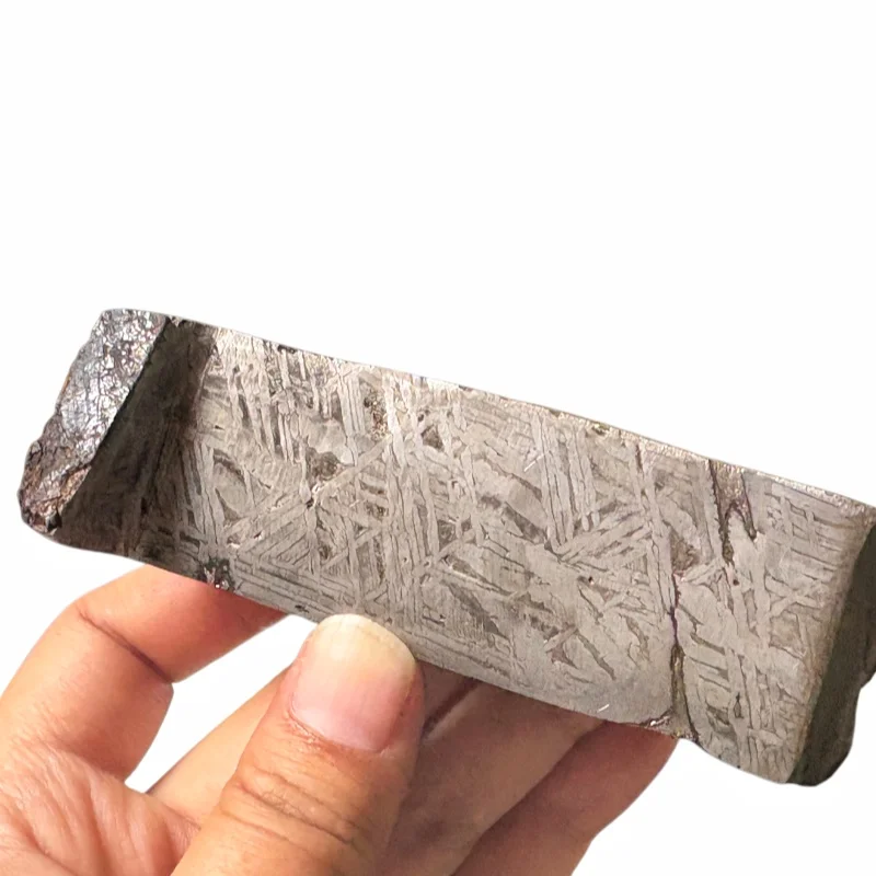 267.8g Muonionalusta Iron Meteorite Specimen Iron Meteorite Slice Natural Meteorite Material Collection - CC183