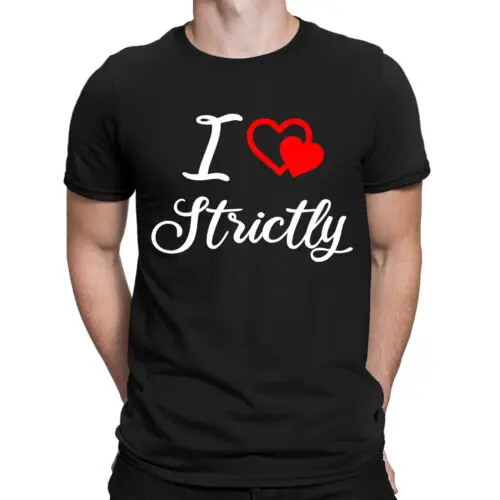 

I Love Strictly Happy Valentines Day Love Goal Funny Mens Womens T-Shirts #DNE