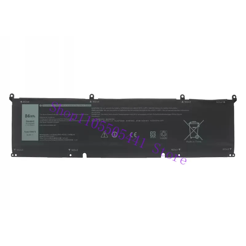 69KF2 Compatible for Dell Laptop Battery for G15 5510 5511 5515 5520 5525 5530