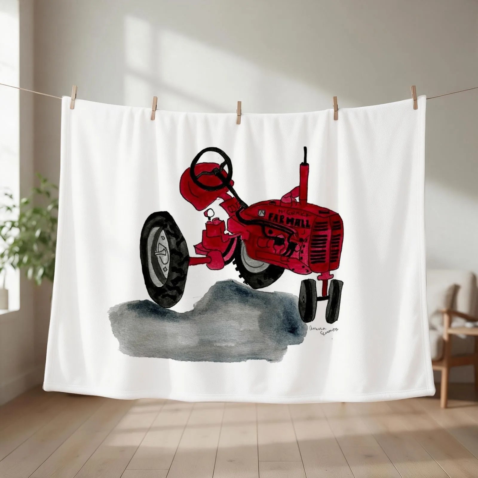 Anitra Simmons Throw Blanket anime Hairys Luxury St warm for winter Blankets