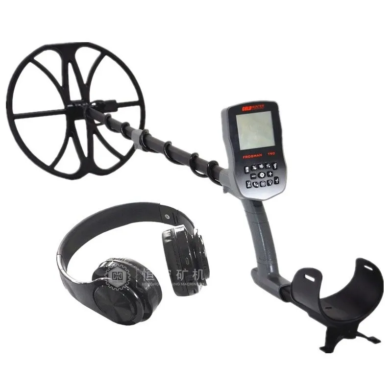 (100% Long Working Service) Underwater Full Waterproof Gold Detector Archeological Treasure Finder Industrial Metal Detector T90