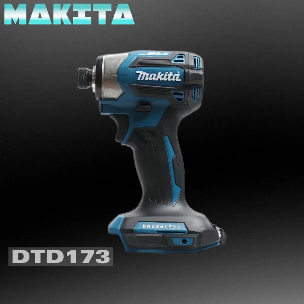 Makita Brushless electric screwdriver 18V Cordless Tools Drill Auto repair Electric impact Driver Tools DTD173