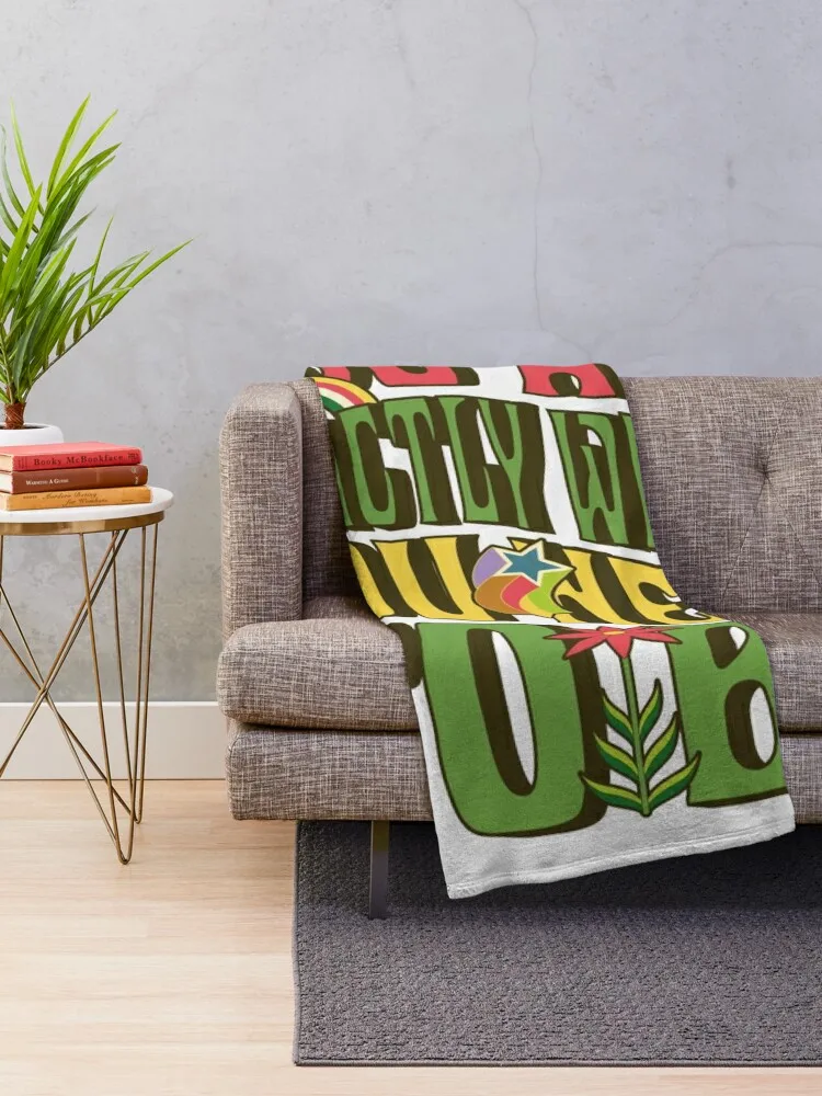 you are exactly where you need to be Throw Blanket Moving Flannel Fabric Blankets