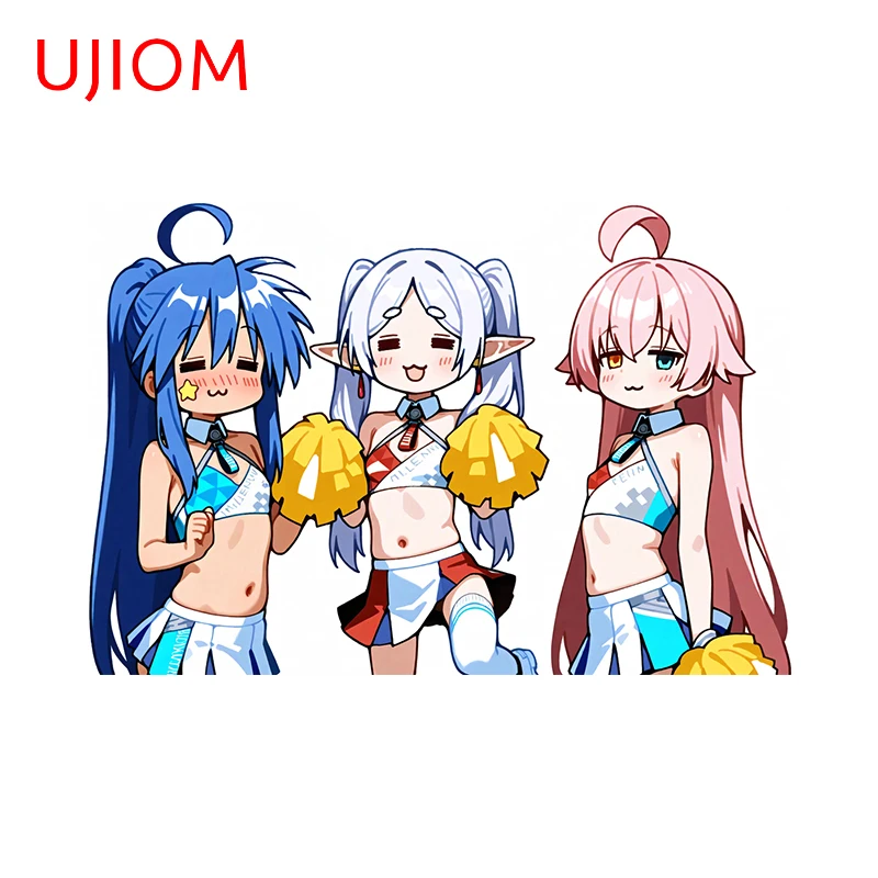UJIOM Cute Frieren Izumi Miyuki Wall Stickers Funny Cheerleaders Anime Design Decals Attractive Laptop Wallpapers Home Decor