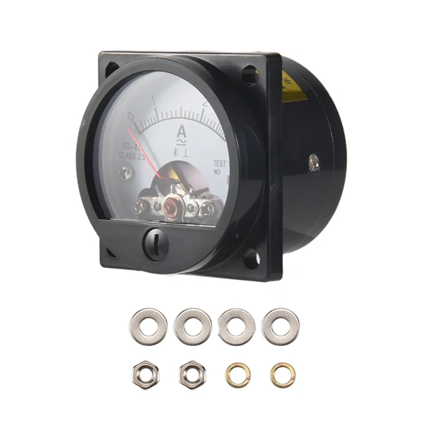 

Discount AC 0-3A Round Analog Panel Meter Current Measuring Ammeter Gauge Black