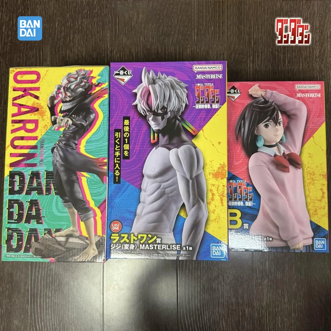 Bandai Ichiban Kuji Dandadan Ostrichismo Strangeness, Assalto Takakura Ken Okalun (trasformazione) Ayase Momo Gigi Jin Enjoji