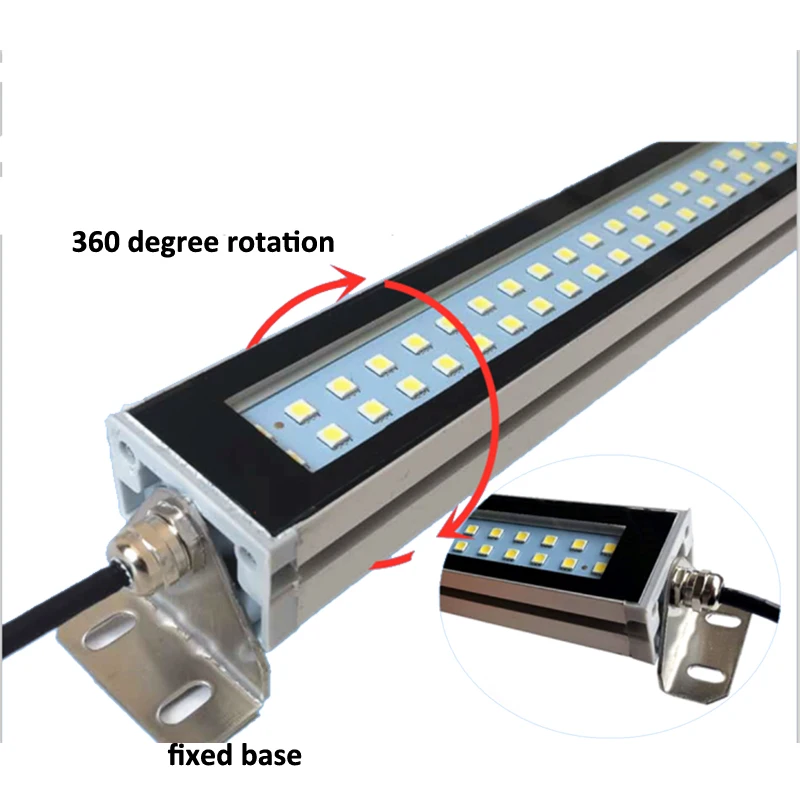 Luces LED de trabajo de 10W/15W, lámpara de máquina herramienta a prueba de explosiones, impermeable, a prueba de aceite, lámparas de torno CNC,