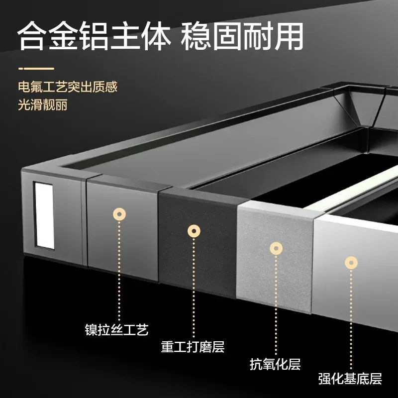 Household cloakroom pull-up slide multi-function telescopic pull-up pants pull-up basket