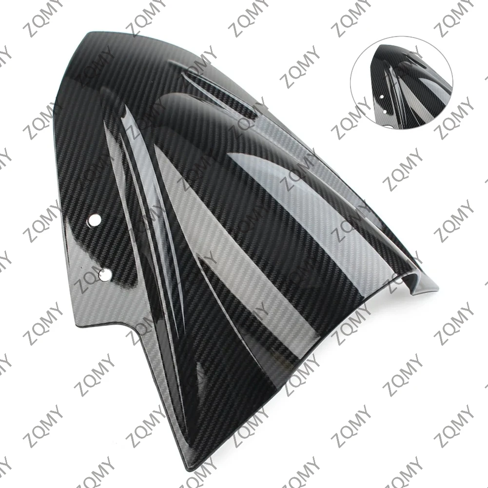 Carbon Fiber Motorcycle Windshield Double Bubble Wind Shield Screen For Kawasaki EX300 Ninja 300 250 2013 2014 2015 2016 2017