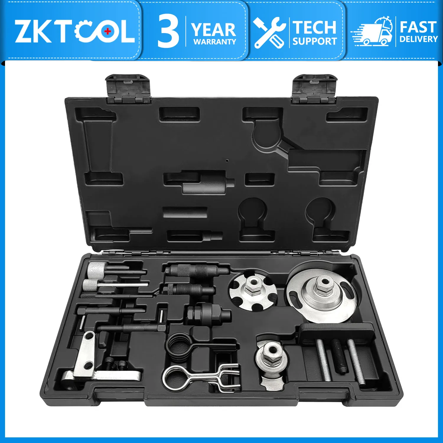 Diesel Engine Camshaft Alignment Locking Timing Tool Compatible with VW Audi A6L 2.7,Q7 3.0TDi,4.0 4.2Tdi V8 CRD A4,A5,A6,A8,Q5