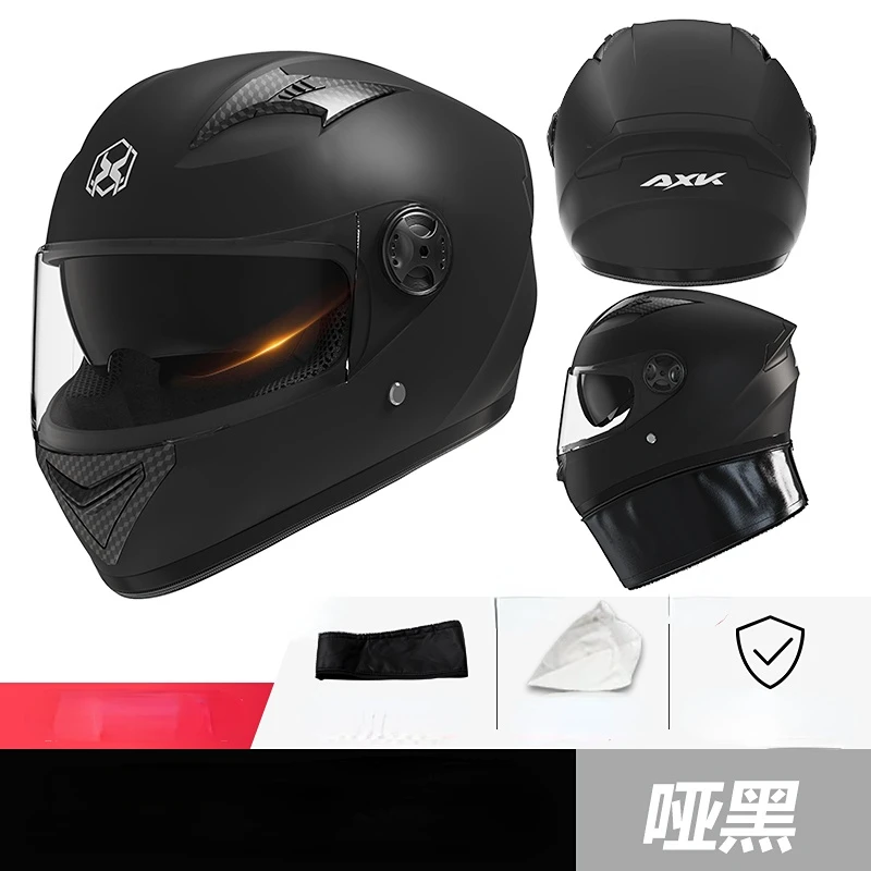 

Racing Helmets Safety Unisex Racing Helmets Double Visor axk577 Full Face Motorcycle Helmet Sports helmet Motocross helmet