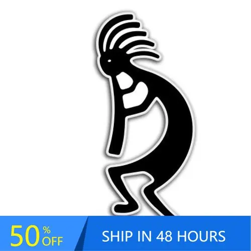 

Kokopelli Cool Truck Laptop Window Camper Van Waterproof Vinyl Decal Sticker Unique Cute Trendy Retro Vintage