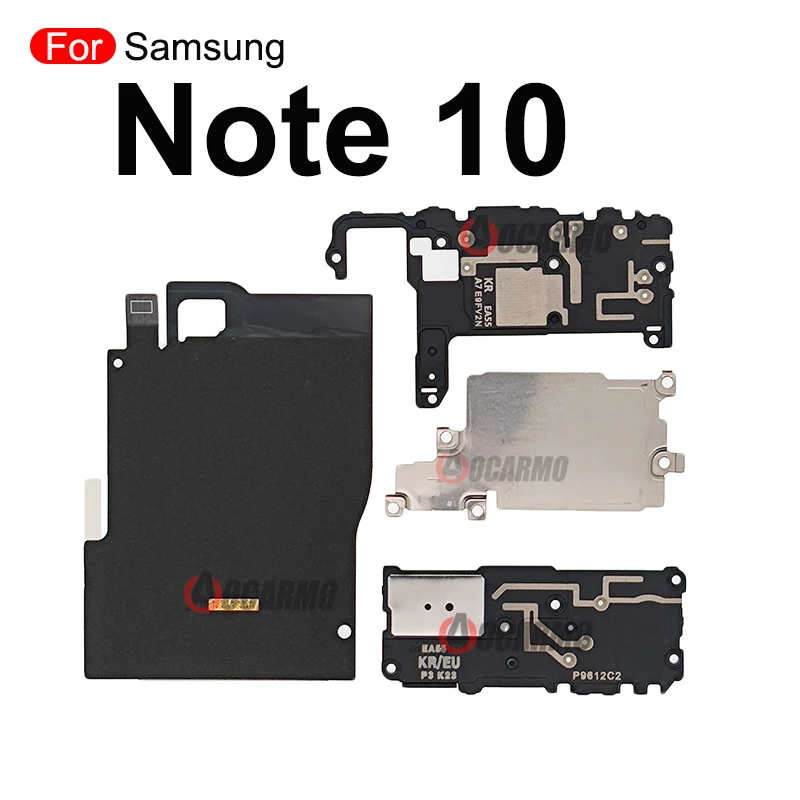 1Set For Samsung Galaxy Note 8 9 10 Plus NFC Wireless Coil Charging Signal Antenna Cover Loudspeaker Flex Cable Repair Parts