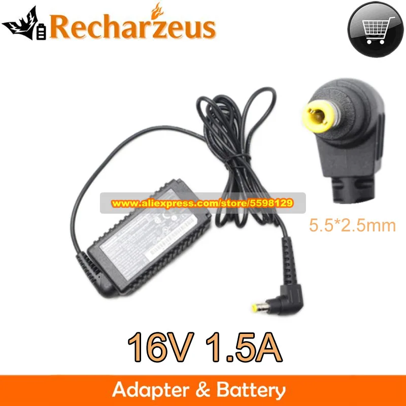 

Genuine CF-AAA001A Ac Adapter 16V 1.5A 24W Charger for Panasonic TOUGHBOOK CF-B5 CF-M1 Power Supply 5.5*2.5mm