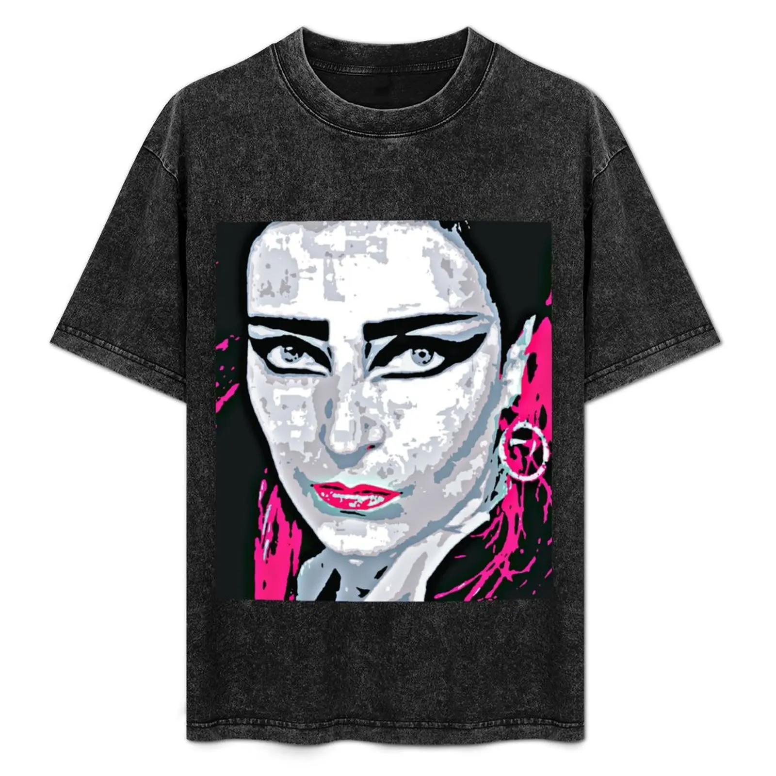 

Siouxie Sioux pop art T-Shirt Street Art Print Tee Shirt