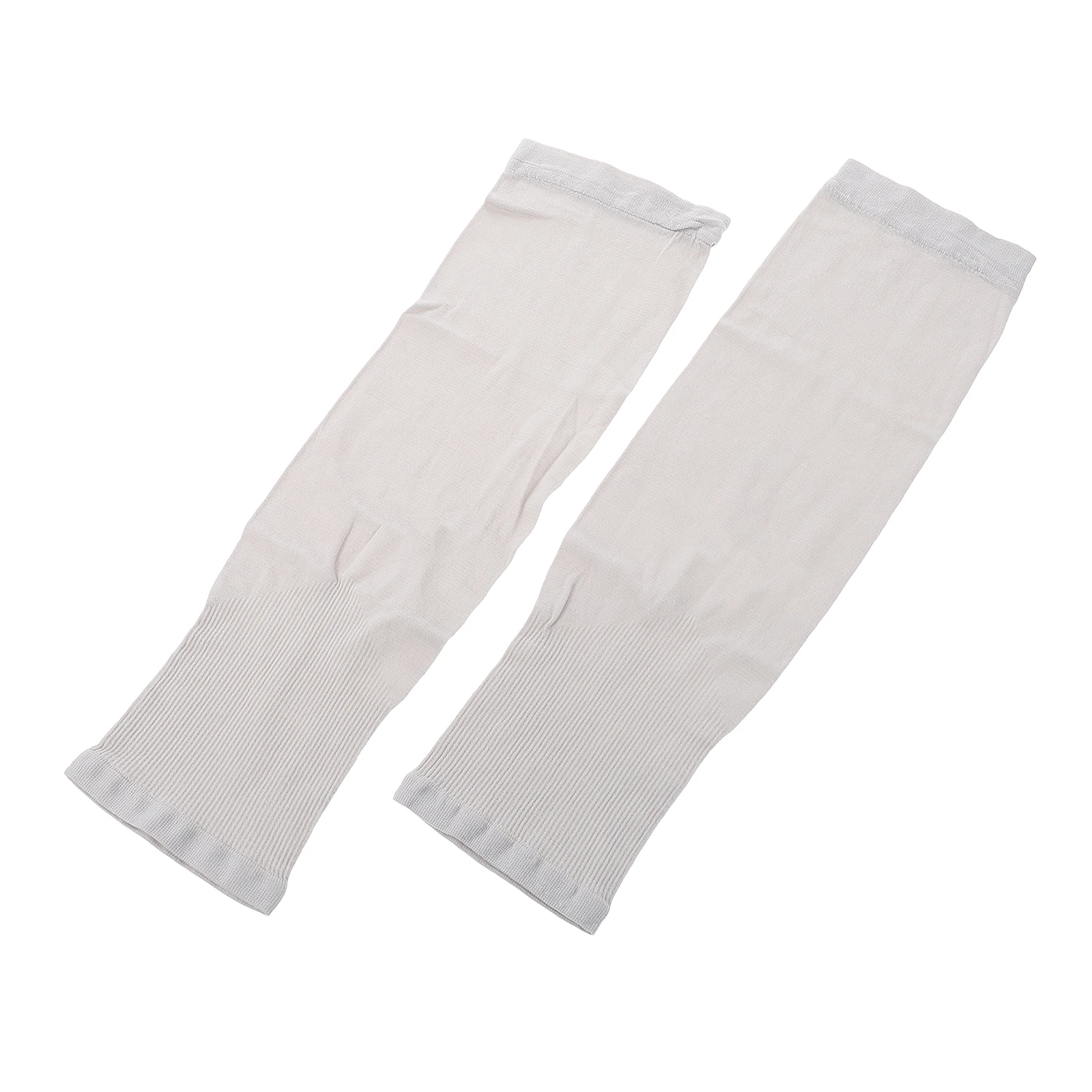 

1 Pair Unisex Long Ultra-Thin Arm Sleeves Fingerless Sun Protection Breathable Cooling Uv Protection For Outdoor Sports Cycling