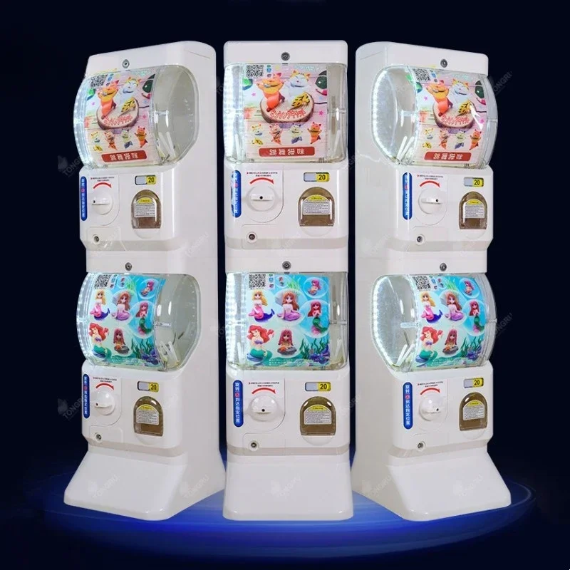 Coin Operated Mini Toys Gacha Machines Customizable Gashapon Toy Vending Machine
