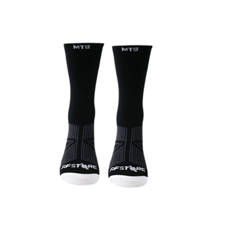 Calcetines de Ciclismo de calidad para hombre y mujer, medias altas profesionales para bicicleta de carretera, calcetines de compresión para ciclismo de carreras al aire libre